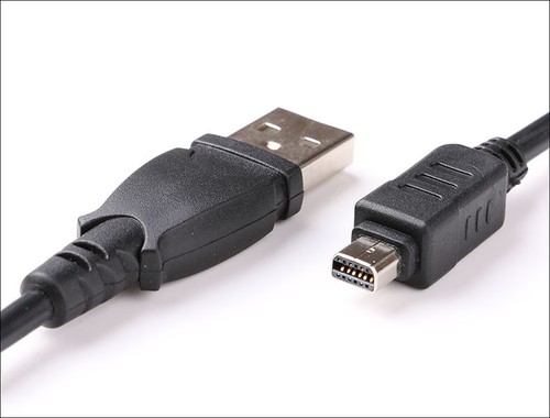 USB sync lead cord cable for CB-USB6 Olympus Stylus 840 850 1200 1000 1010 SW-co - Picture 5 of 6