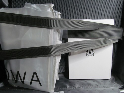 Rimowa Cabin Approved-Black Anodized Aluminum Carry On-Orange Hand Handles, NEW - Picture 19 of 21