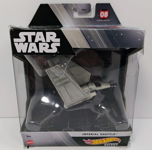 Star Wars Hot Wheels Raumschiffe Select Imperial Shuttle #08 Die-Cast Mattel