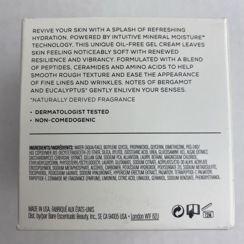 Bareminerals Skinsorials True Oasis Oil-Free Replenishing Gel Cream Moisturizer - Picture 3 of 6