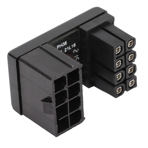 180° Angled Adapter Welded Firmly 8Pin Female To 8pin Male Adapter With Insul FY - Afbeelding 3 van 29