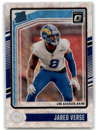 2024 Donruss Optic #242 Jared Verse Wave #/300 Rams