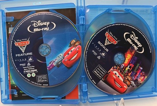 Cars 2 (3-D Blu-Ray/Blu-Ray/Bonus, DVD, Digital 2011) Disney Pixar (5 Discs) - Picture 4 of 6