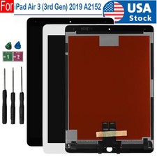 New For iPad Air 3 A2152 A2123 A2153 LCD Display Touch Screen Digitizer Assembly