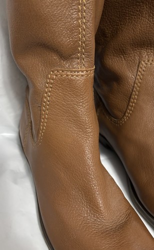 Botas de Cuero Marrón Nine West Talla US 8M Colección Americana De Colección Usadas en Excelente Condición - Imagen 5 de 11