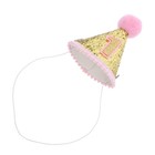 3 Pack Mini-Geburtstagshut Geburtstags-Stirnband Stirnbänder Für Mädchen Baby