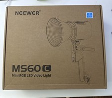 NEEWER MS60C RGBWW LED Video COB Light Handheld Spotlight New  