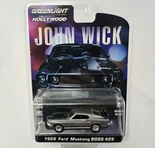 Greenlight Hollywood 1:64 John Wick 1969 Ford Mustang BOSS  429 Series 18