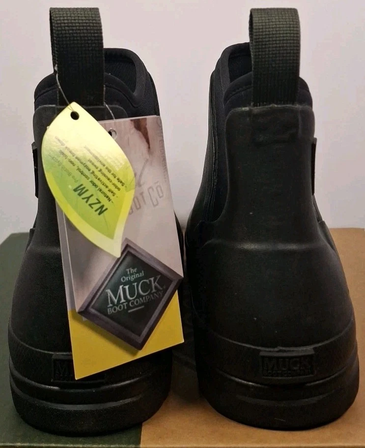 Botín al tobillo Muck Originals OAW-000 para mujer talla 11, negro Foto 3 de 4