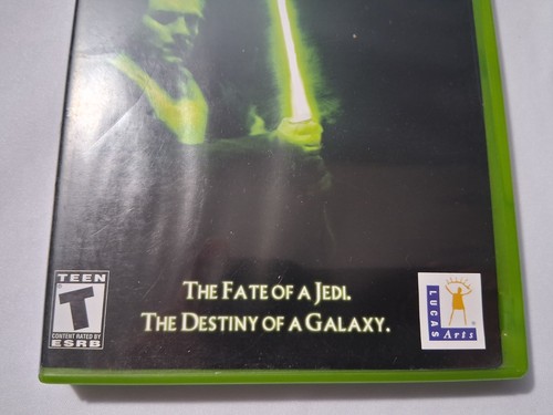 Star Wars-Obi Wan - Microsoft Xbox CIB W/Registration Card - Picture 4 of 15
