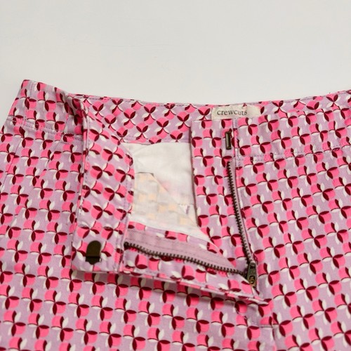 Girls Crew Cuts Cotton Chino Shorts Pink Purple Size 14 - Picture 4 of 7