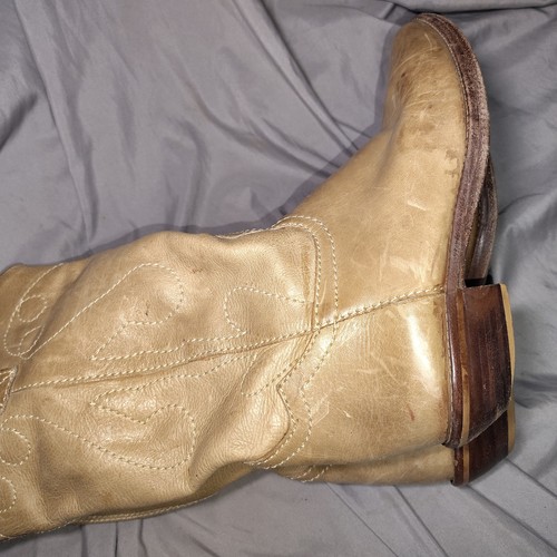 Dingo Stiefel Damen Stil 8104 US 8 M hellbraun Leder Western Cowboy Cowgirl - Bild 12 von 19