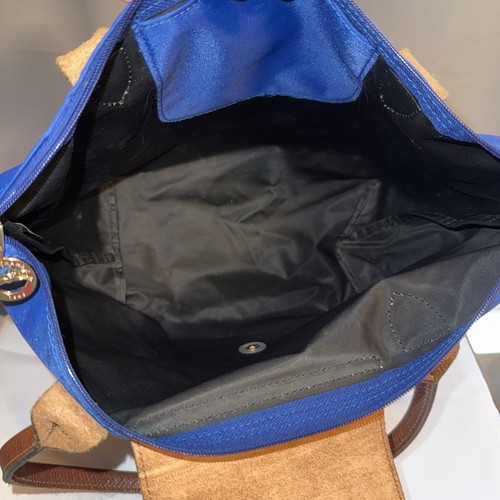 Longchamp Le Pliage Shopping Depose Designer Handtasche Beuteltasche Handtasche royalblau - Bild 8 von 16