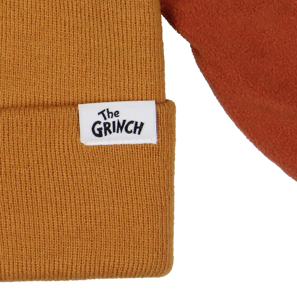 Gorro Dr. Seuss Max diseño de cara bordado con fieltro 3D orejas flojas gorro Foto 3 de 4