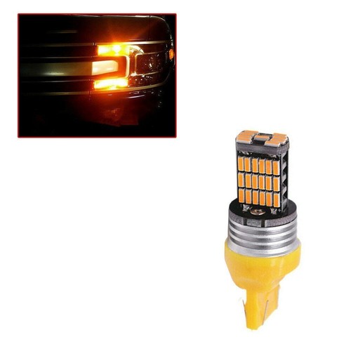 45SMD LED Bulbs Amber Canbus 7440 T20 Led Tail Light Turn Signal Light - Picture 5 of 7