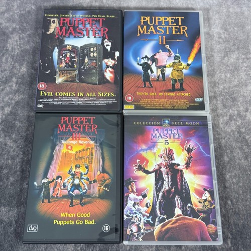 Puppet Master DVD Bundle Collection x9 - Horror Film Movie Series Lot - Imagen 2 de 5