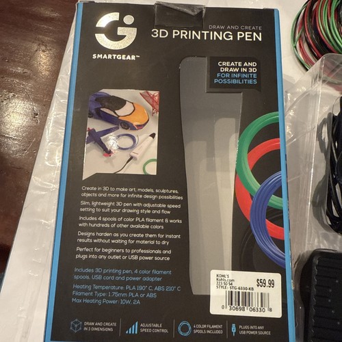 Smart Gear 3D Printing Pen & 3-D Modeling Filament - Picture 6 of 7