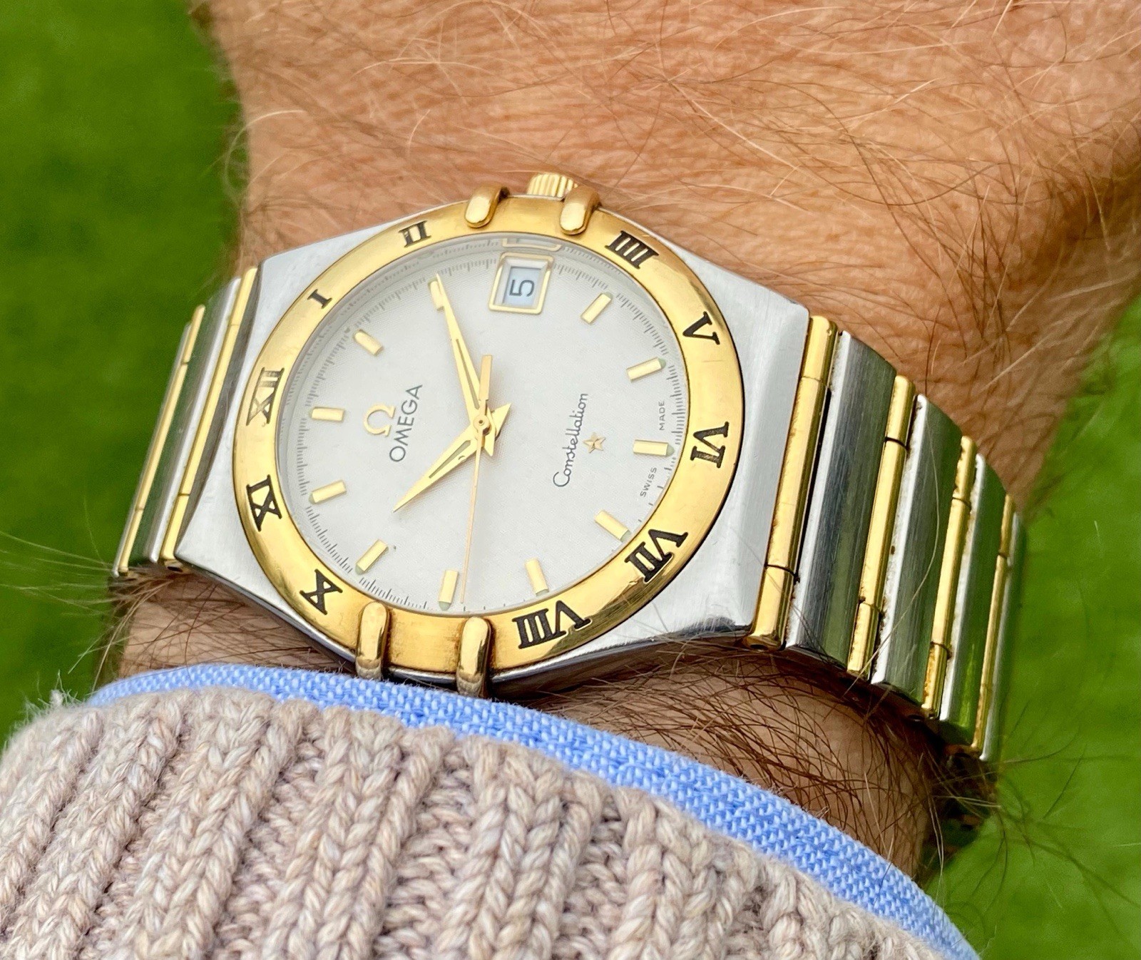 Omega Constellation Quartz Cal 1532 Ref 1212.30.00 Full Set Cards Box Tag watch