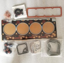 For Cummins Engine 3.9L 4B 4BT #Q8 ZXUpper & Lower Full Gasket 3804896 3802375