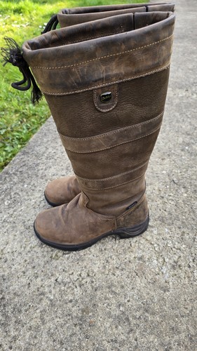 Dublin Ladies River Boots wide calf Country Boot Chocolate Size 5 - Bild 3 von 8