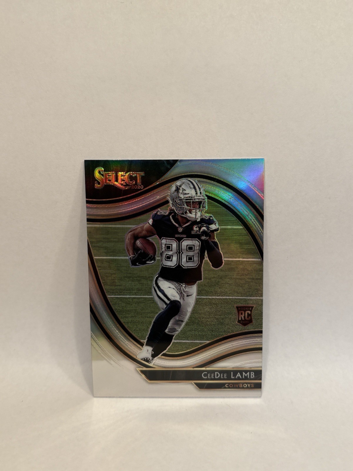 2020 Panini Select CeeDee Lamb Field Level Silver Rookie Football Card #357