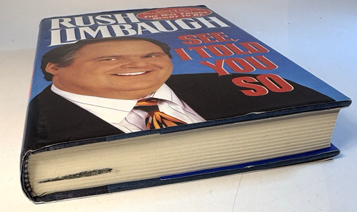 Rush Limbaugh - See I Told You So - First Edition First Print - Signed - Picture 2 of 8