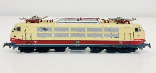 Marklin HO 3054 DB Deutsche Bahn E103 113-7 Electric Fast Locomotive - Picture 2 of 13
