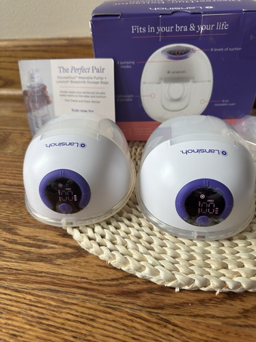 Lansinoh Discreet Duo Wearable Breast Pump Set Of 2 - Picture 4 of 12