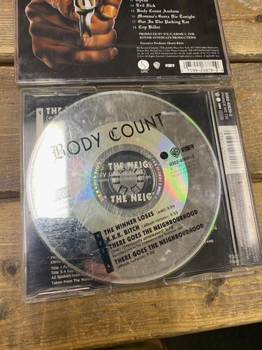 Body Count CD lot of 2! Self Titled & Winner Loses Single 3 Track - Picture 3 of 3