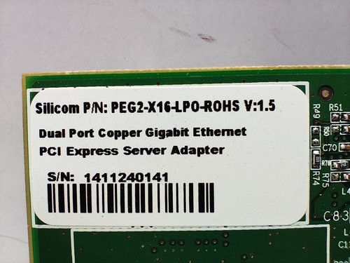 KONGBERG 328807 SILICOM DUAL INC CARD NEW FAST SHIPPING - Picture 9 of 11
