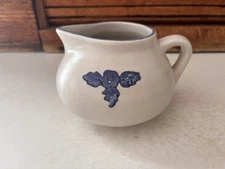 Pfaltzgraff 414Y Small Pitcher/Gravy Boat or Creamer Yorktowne Blue Pattern