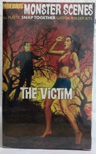 Moebius The Victim Model Kit Aurora Reissue Monster Scenes 1:13 Scale SEALED