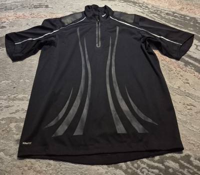 Nike Golf Storm-FIT Quarter Zip Pullover Herren XL Kurzarm 