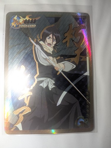 Bleach Anime CCG TCG Card Voice Card GR, Rukia - Picture 6 of 14
