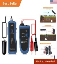 Modern Underground Wire Locator - Detect Cables with Built-in Flashlight  Range