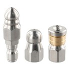 Hot Sale Jetter Nozzles Sewer 1/4 In 3 PCS 3 X 5000 PSI Pressure Quick Connect