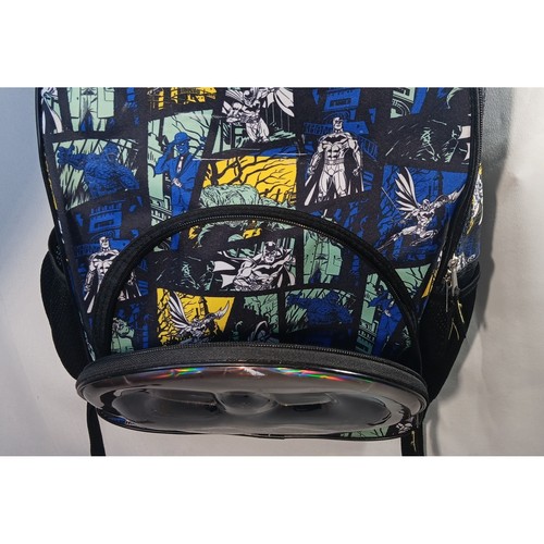 Batman Backpack Comic Book Style Superhero Kids School Bag Large - Picture 4 of 7