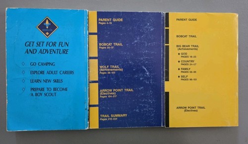 Cub Scout Book Wolf, Big Bear, Webelos from 1980s - Picture 6 of 6