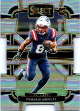 2023 Panini Select #68 Demario Douglas Rookie Silver