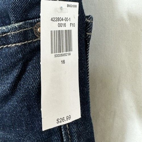 NWT Old Navy Built-In Flex Skinny Denim Blue Jeans for Boys Size 16 Adjustable - Picture 3 of 14