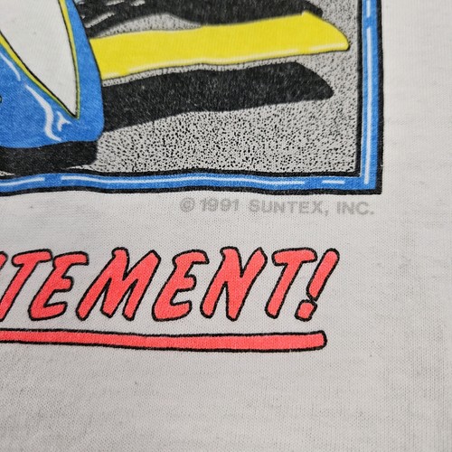 Camiseta Indianápolis 500 1991 puntada única mediana pantalla Indy estrellas mejor - Imagen 4 de 14