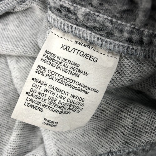 Under Armour Shorts Mens XXL Project Rock Terry Fleece UA Sweats Hardest Worker - Picture 5 of 10