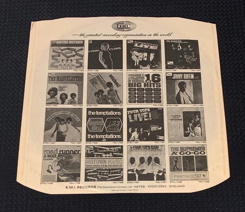 IN LOVING MEMORY Compilation SOUL MOTOWN 1969 UK 1st Press TML11124 NR MINT - Picture 3 of 5