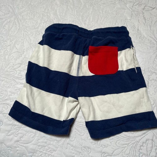 Mini Boden gestreifte Slub Shorts Größe 8 - Bild 3 von 5