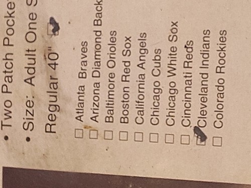 VTG Chief Wahoo Cleveland Indians Adult Hooded Vinyl Poncho Seven Sons & Co 40" - Picture 5 of 15