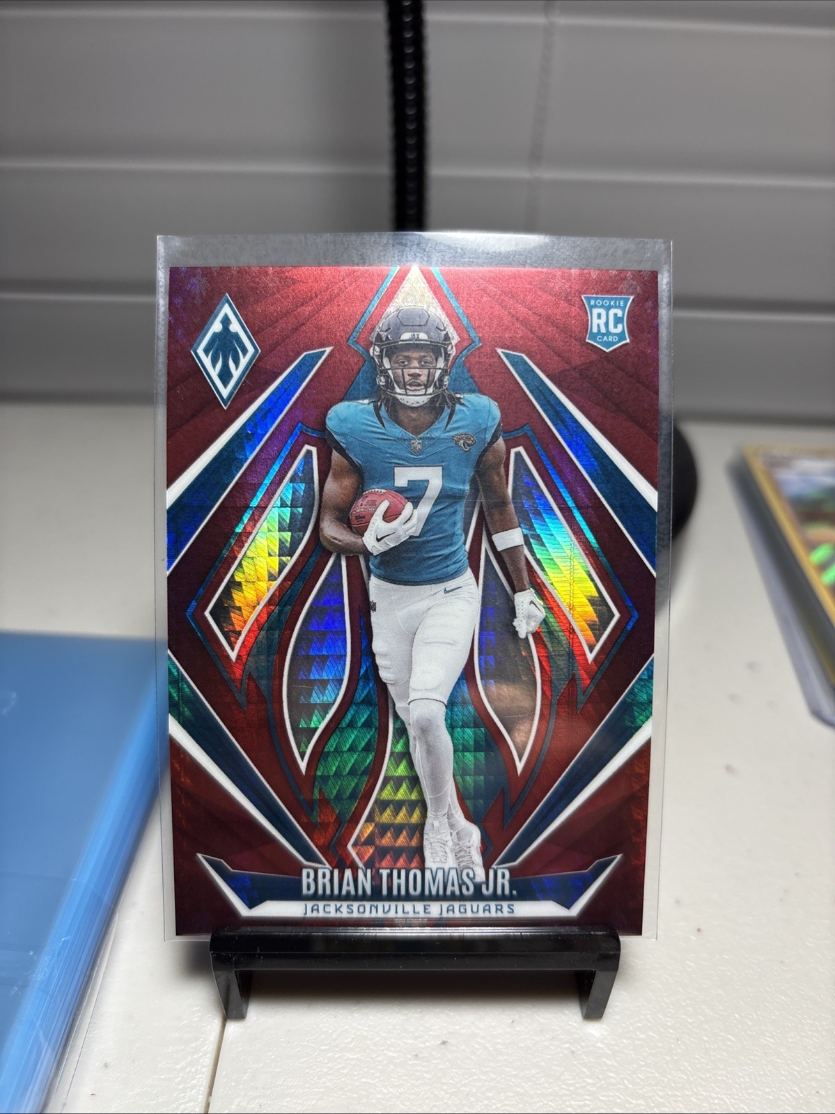 2024 Panini Phoenix - Rookies Brian Thomas Jr. #164 Red Hyper /140 (RC)