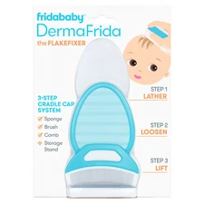 Fridababy DermaFrida The FlakeFixer 3-Step Cradle Cap System New