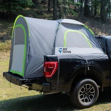 JoyTutus Pickup Truck Tent with Rain Fly Waterproof Double Layer for 2 Person