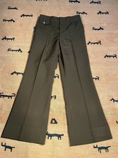 VTG 80s Brown Flare Pants 30/28