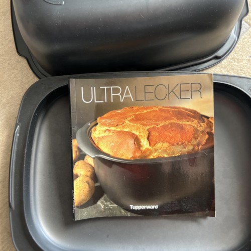 Tupperware Ultra plus 5,7 Liter schwarz Normale Gebrauchsspuren Tupper - Bild 4 von 4